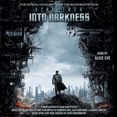 Star Trek Into Darkness – omslag til lydbogen af Alan Dean Foster