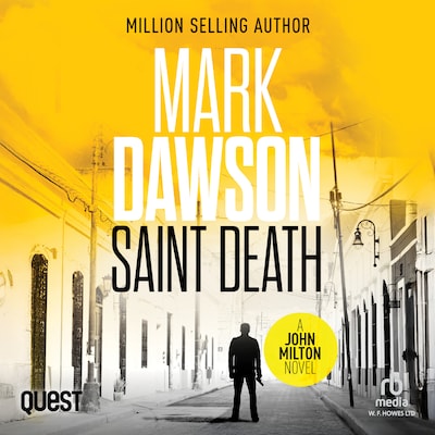 Saint Death – omslag til lydbogen af Mark Dawson