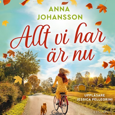 Allt vi har är nu – omslag till ljudboken av Anna Johansson