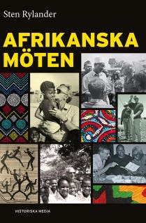 Afrikanska möten – omslag till ljudboken av Sten Rylander