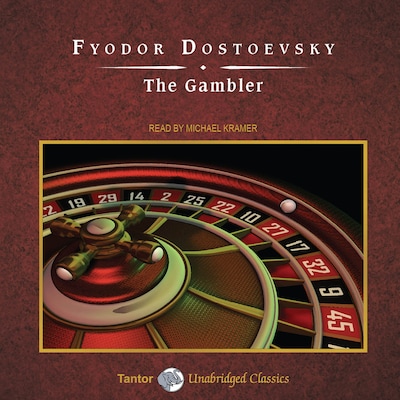 The Gambler – omslag til lydbogen af Fyodor Dostoevsky