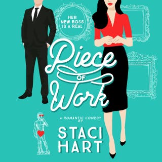 Piece of Work – omslag till ljudboken av Staci Hart
