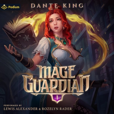 Mage Guardian 1 – omslag til lydbogen af Dante King