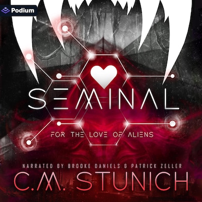 Seminal – omslag til lydbogen af C.M. Stunich