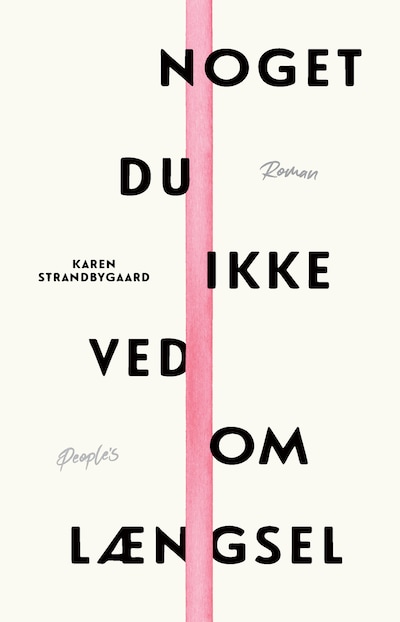 Noget du ikke ved om længsel – omslag til lydbogen af Karen Strandbygaard