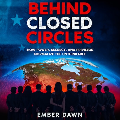 Behind Closed Circles – omslag til lydbogen af Ember Dawn