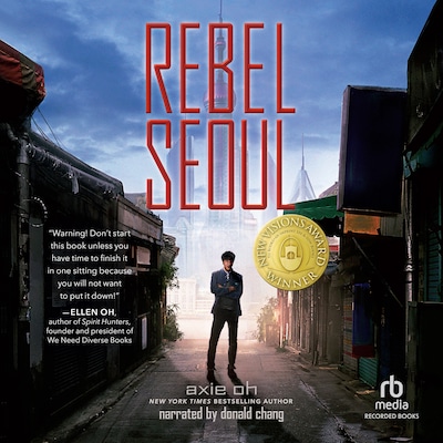 Rebel Seoul – omslag til lydbogen af Axie Oh