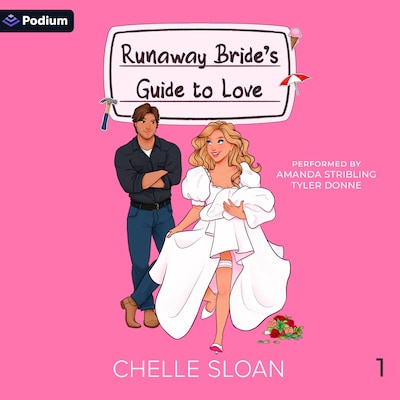 Runaway Bride's Guide to Love – omslag til lydbogen af Chelle Sloan