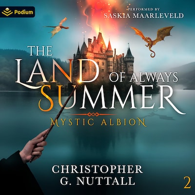 The Land of Always Summer – omslag til lydbogen af Christopher G. Nuttall