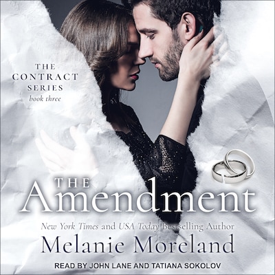 The Amendment – omslag til lydbogen af Melanie Moreland