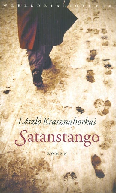 Satanstango – omslag van het luisterboek van László Krasznahorkai