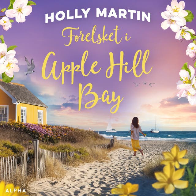 Forelsket i Apple Hill Bay – omslag til lydbogen af Holly Martin