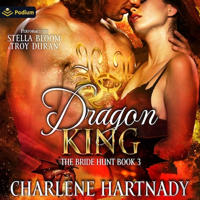 Dragon King – omslag til lydbogen af Charlene Hartnady