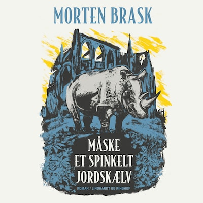 Måske et spinkelt jordskælv – omslag til lydbogen af Morten Brask