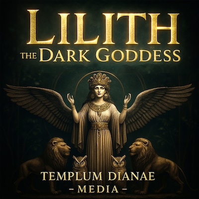 Lilith the Dark Goddess – omslag til lydbogen af Templum Dianae Media