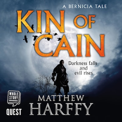 Kin of Cain – omslag til lydbogen af Matthew Harffy