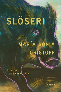 Slöseri – omslag till ljudboken av Maria Sonia Cristoff