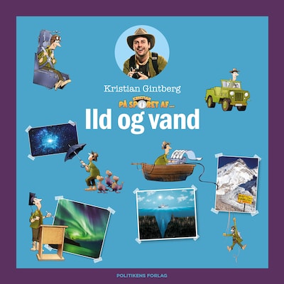 Kristian på sporet af ild og vand - Læs selv-serie – omslag til lydbogen af Kristian Gintberg