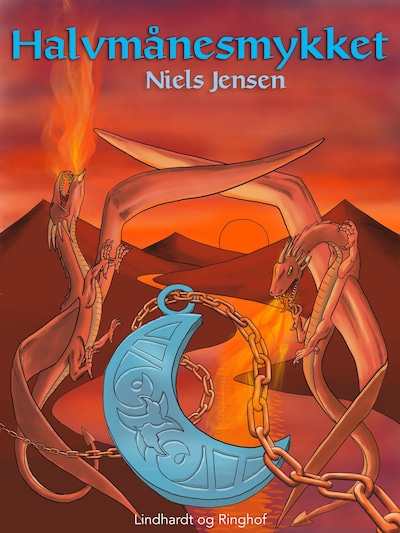 Halvmånesmykket – omslag til lydbogen af Niels Jensen