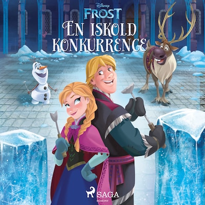 Frost - En iskold konkurrence – omslag til lydbogen af Disney