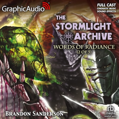 Words of Radiance (2 of 5) [Dramatized Adaptation] – omslag til lydbogen af Brandon Sanderson