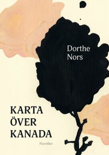 Karta över Kanada – omslag till ljudboken av Dorthe Nors