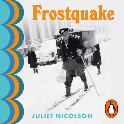 Frostquake – omslag til lydbogen af Juliet Nicolson