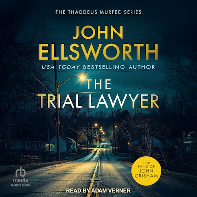 The Trial Lawyer – omslag til lydbogen af John Ellsworth