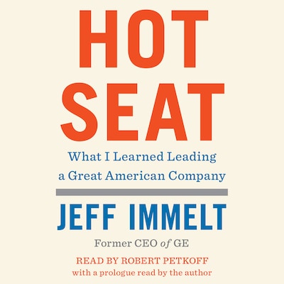 Hot Seat – omslag til lydbogen af Jeff Immelt