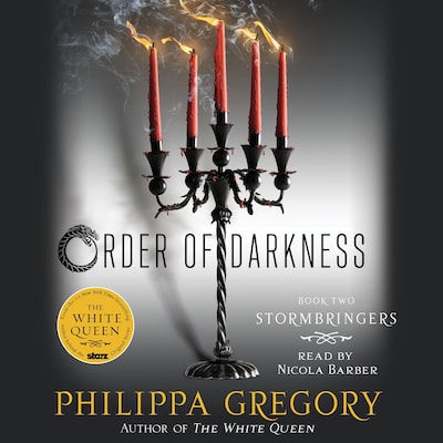 Stormbringers – omslag til lydbogen af Philippa Gregory
