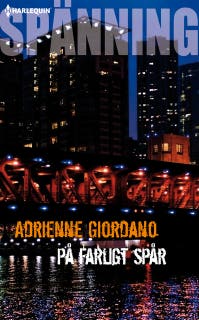 På farligt spår – omslag till ljudboken av Adrienne Giordano