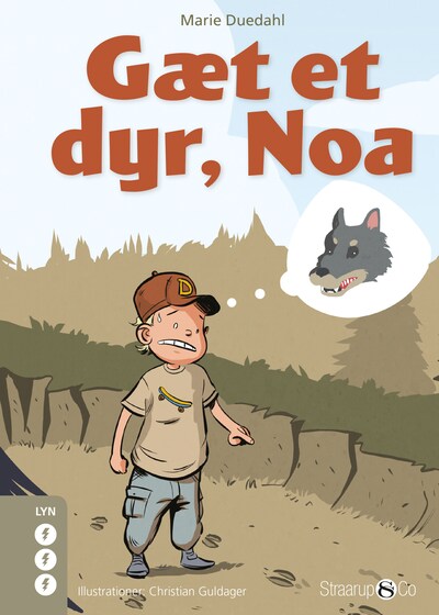 Gæt et dyr, Noa – omslag til lydbogen af Marie Duedahl