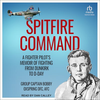 Spitfire Command – omslag til lydbogen af Bobby Oxspring