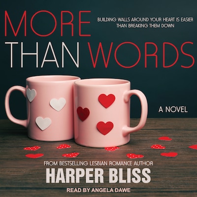 More Than Words – omslag til lydbogen af Harper Bliss