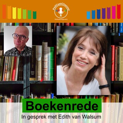 In gesprek met Edith van Walsum – omslag van het luisterboek van Marc Graetz, Edith van Walsum