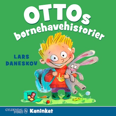 Ottos børnehavehistorier - Kaninkat – omslag til lydbogen af Lars Daneskov