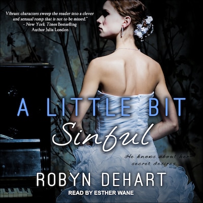 A Little Bit Sinful – omslag til lydbogen af Robyn DeHart