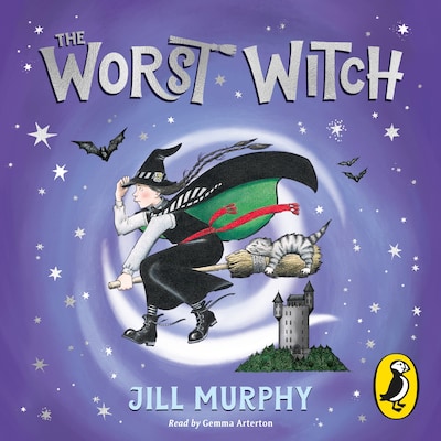 The Worst Witch – omslag til lydbogen af Jill Murphy