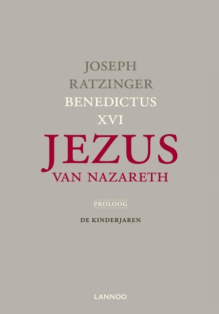Jezus van Nazareth Proloog: De kinderjaren – omslag van het luisterboek van Joseph Ratzinger/Benedictus XVI