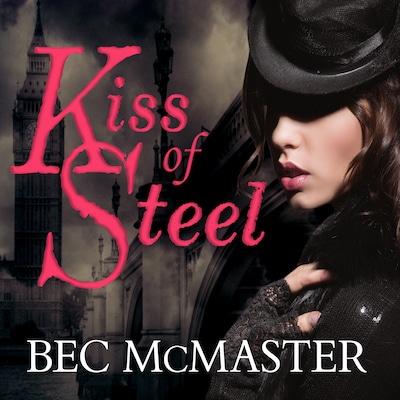 Kiss of Steel – omslag til lydbogen af Bec McMaster