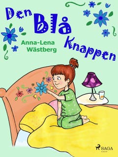 Den blå knappen – omslag till ljudboken av Anna-Lena Wästberg
