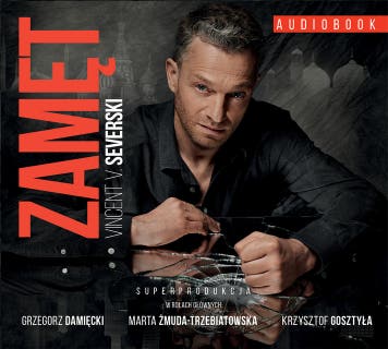 Zamęt – okładka audiobooka, autor Vincent V. Severski