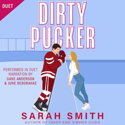Dirty Pucker – omslag til lydbogen af Sarah Smith
