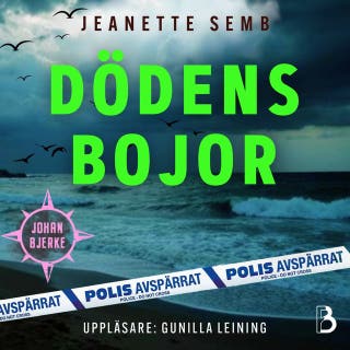 Dödens bojor – omslag till ljudboken av Jeanette Semb