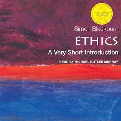 Ethics – omslag til lydbogen af Simon Blackburn