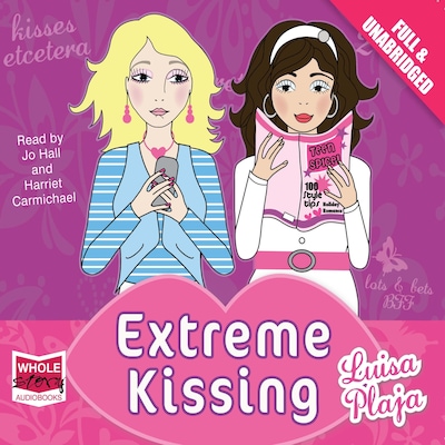Extreme Kissing – omslag til lydbogen af Luisa Plaja