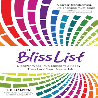 The Bliss List – omslag til lydbogen af J.P. Hansen