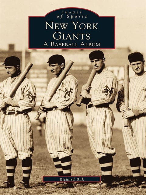 New York Giants: A Baseball Album – omslag til lydbogen af Richard Bak