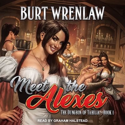 Meet the Alexes – omslag til lydbogen af Burt Wrenlaw