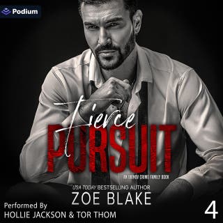Fierce Pursuit: Ivanov Crime Family, Book 4 – omslag till ljudboken av Zoe Blake